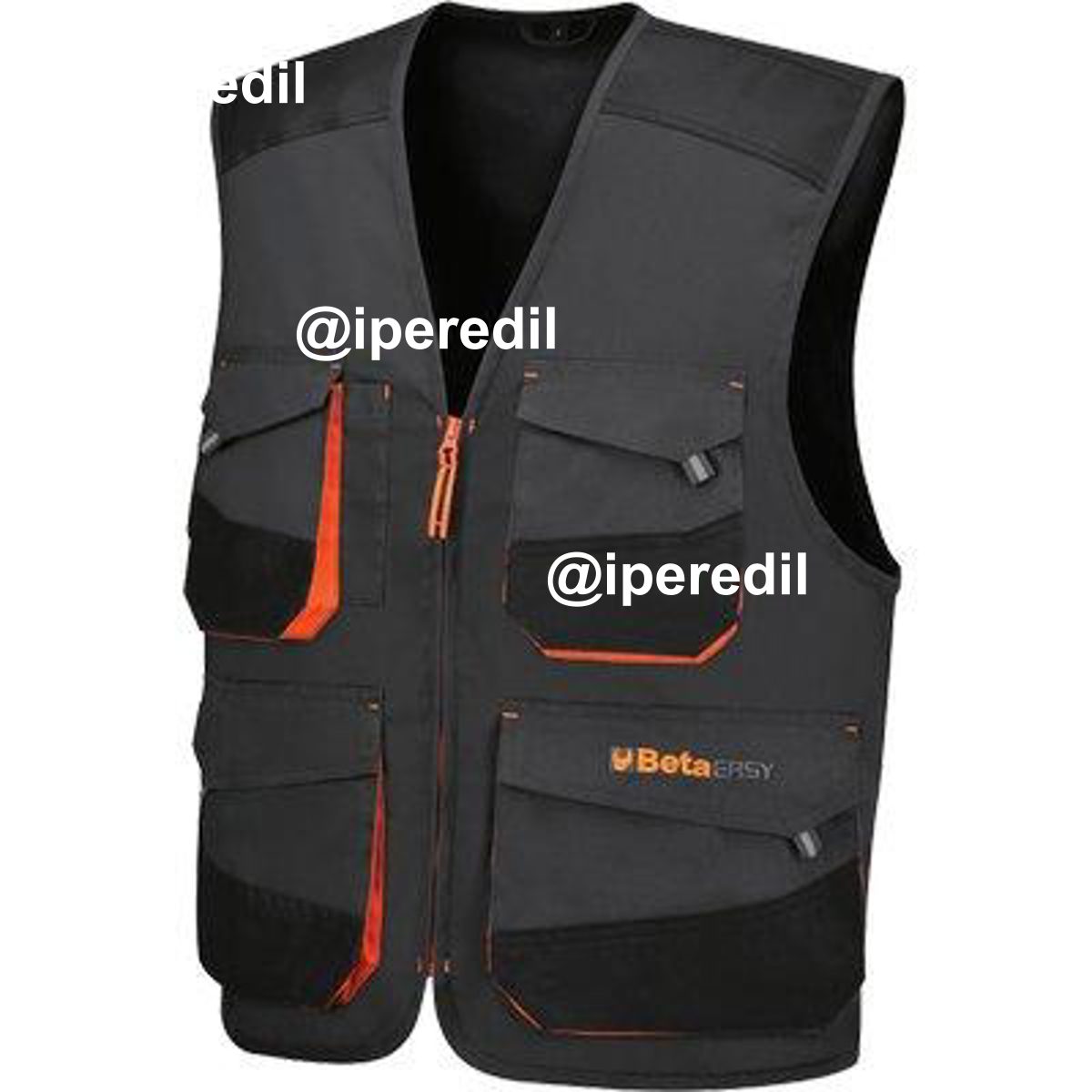 GILET LIGHT 7867G BETA GRIGIO ARANCIO L