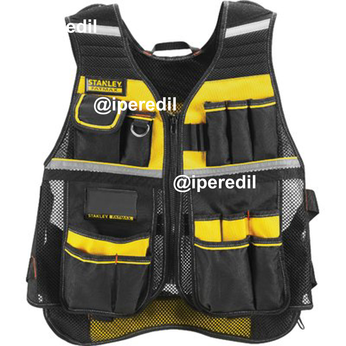 GILET MULTITASCHE FATMAX STANLEY NERO TAGLIA UNICA