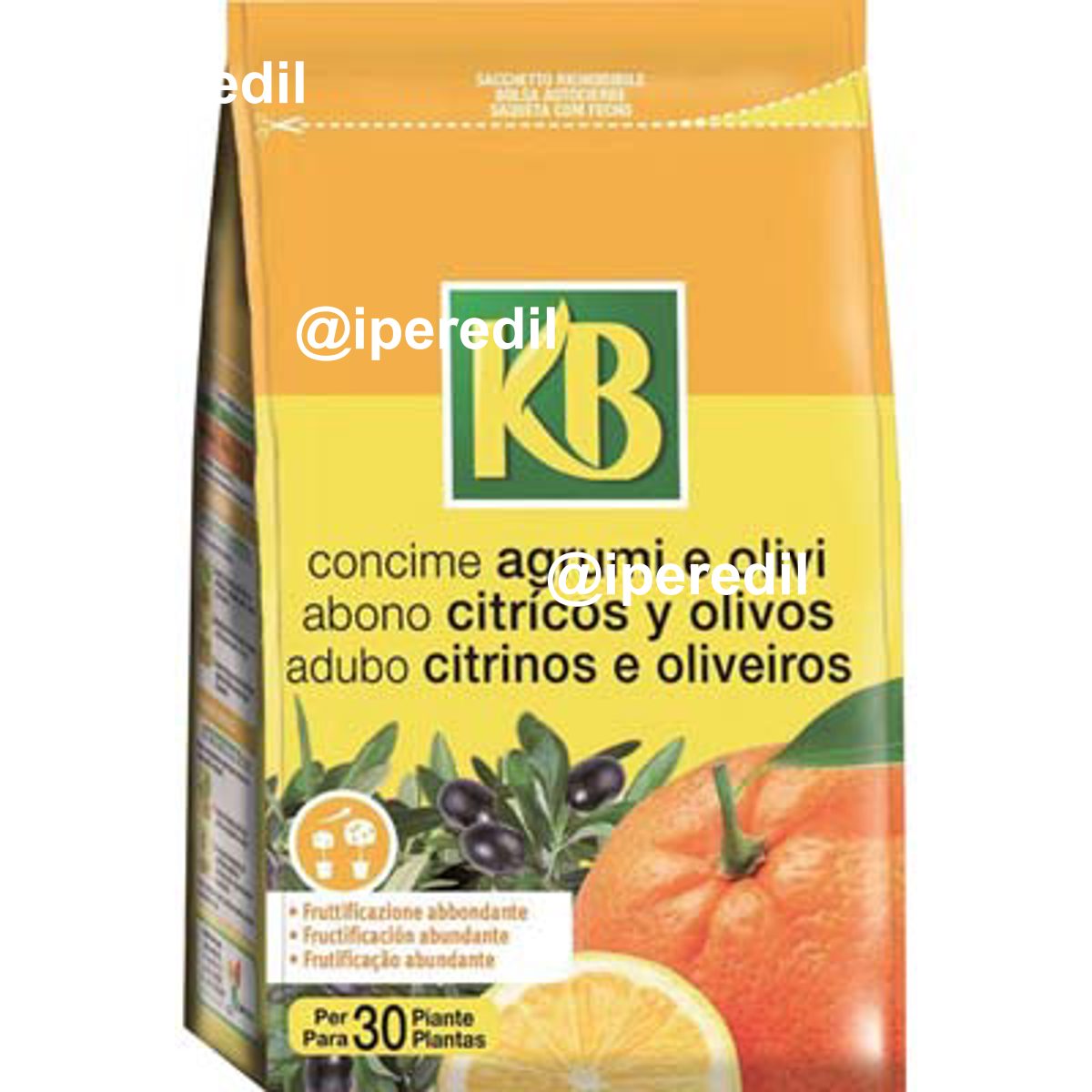 CONCIME GRANULARE AGRUMI OLIVI KB GR 800