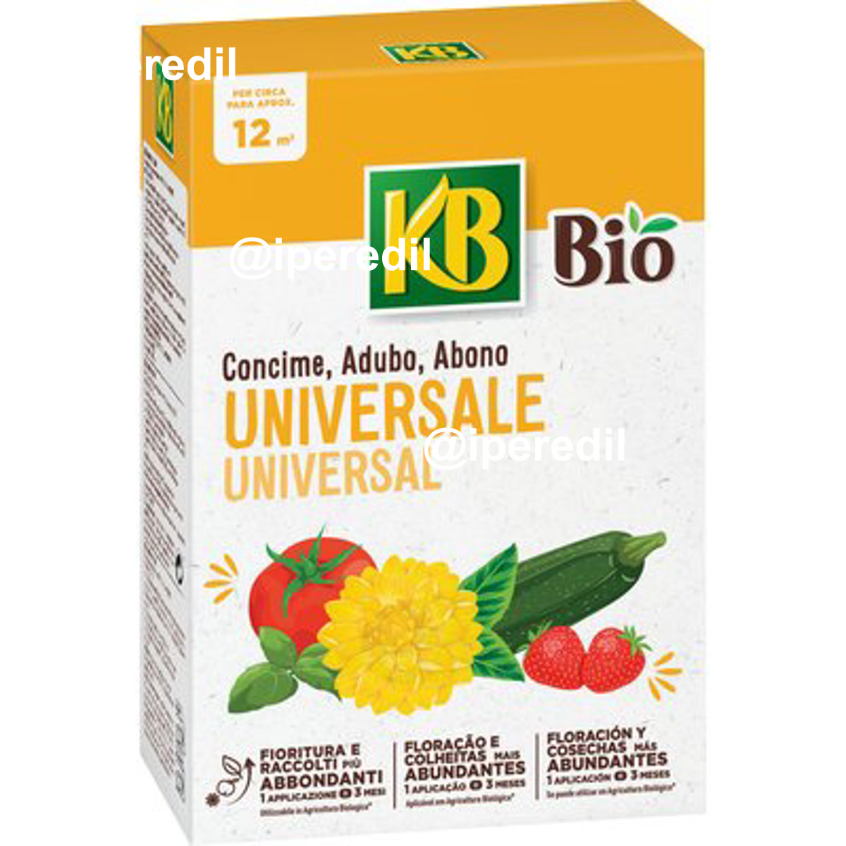 CONCIME GRANULARE UNIVERSALE BIO KB GR 650 - 01700229