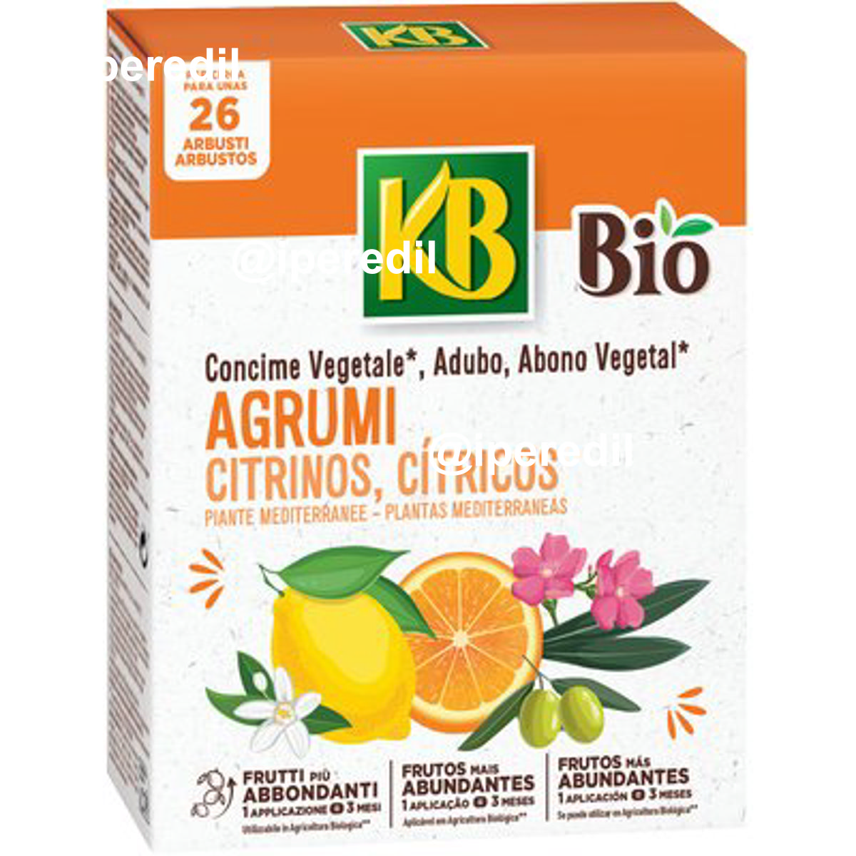 CONCIME GRANULARE AGRUMI OLIVI BIO KB GR 650 - 01700594