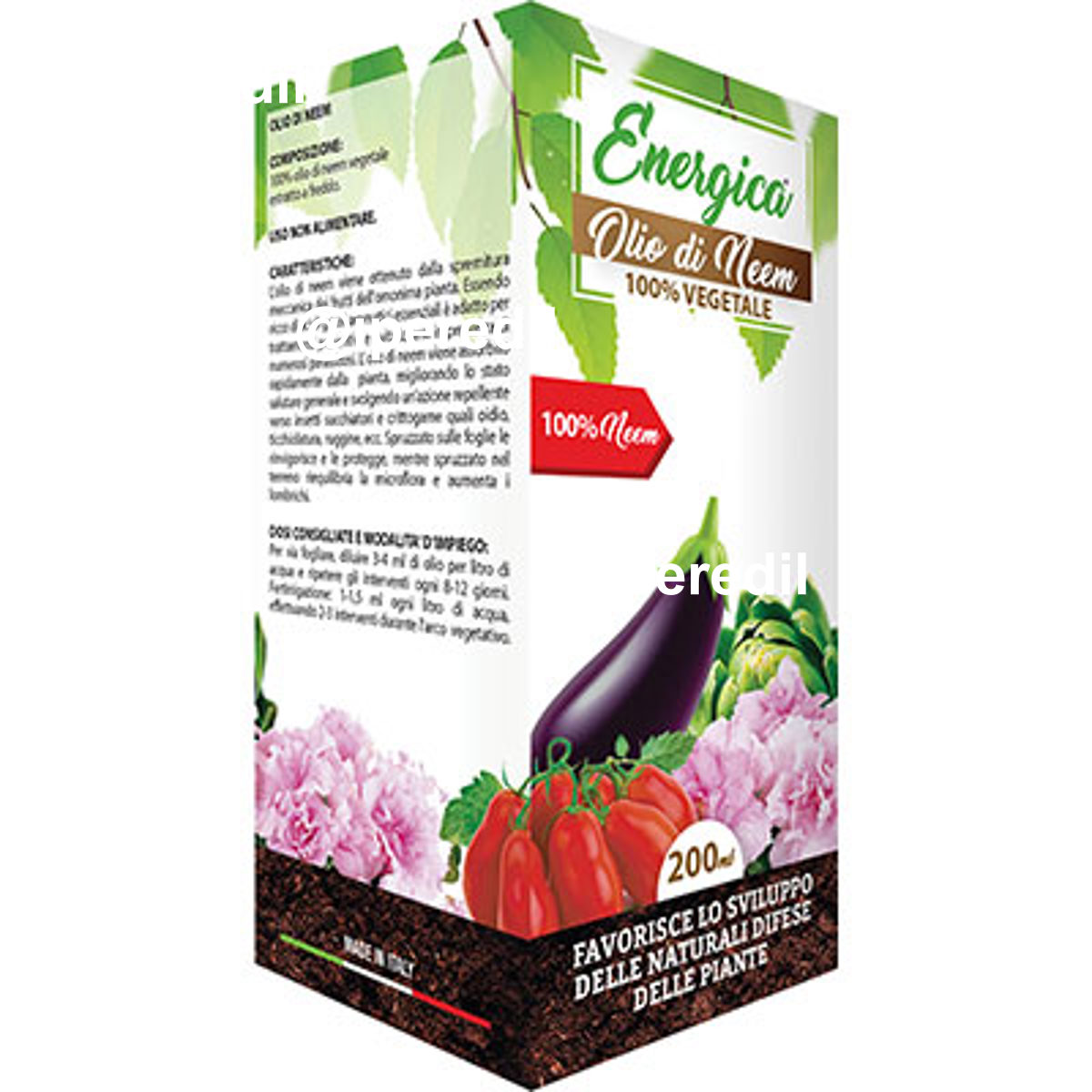 RINFORZANTE OLIO NEEM ENERGICA ML 200