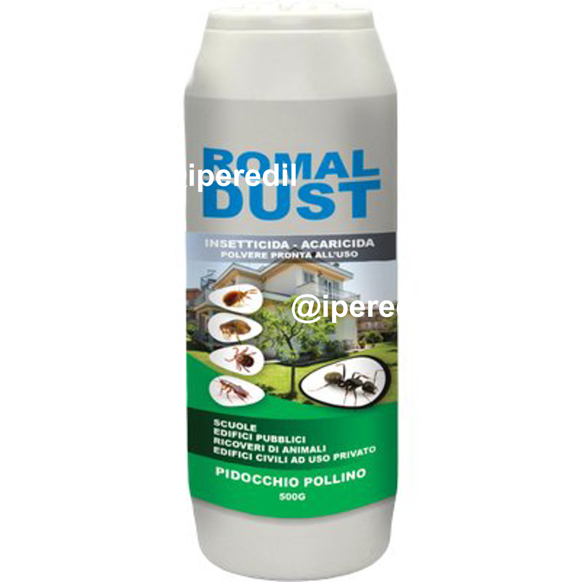 INSETTICIDA STRISCIANTI ROMAL DUST ENERGICA POLVERE GR 500