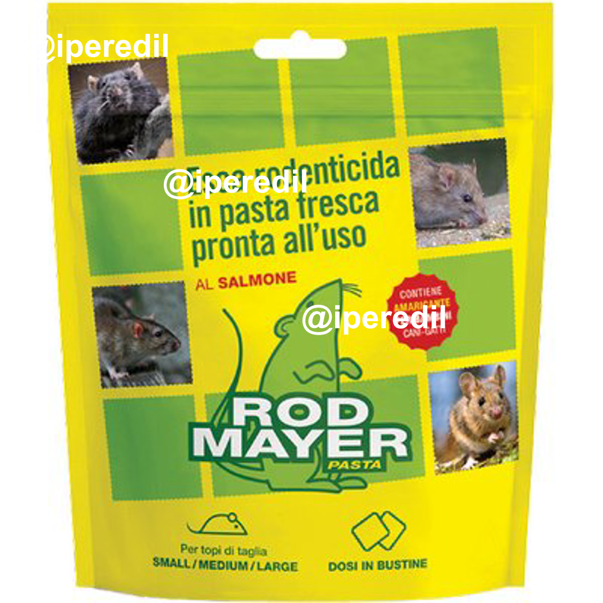 TOPICIDA RODMAYER KING MAYERBRAUN PASTA AL SALMONE GR 150