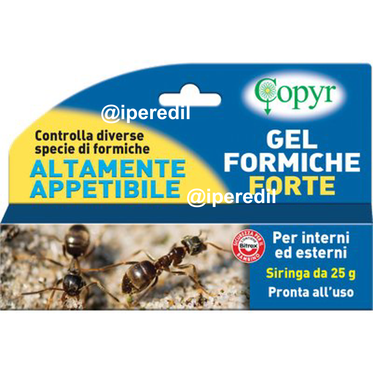 INSETTICIDA FORMICHE GEL COPYR GR 25