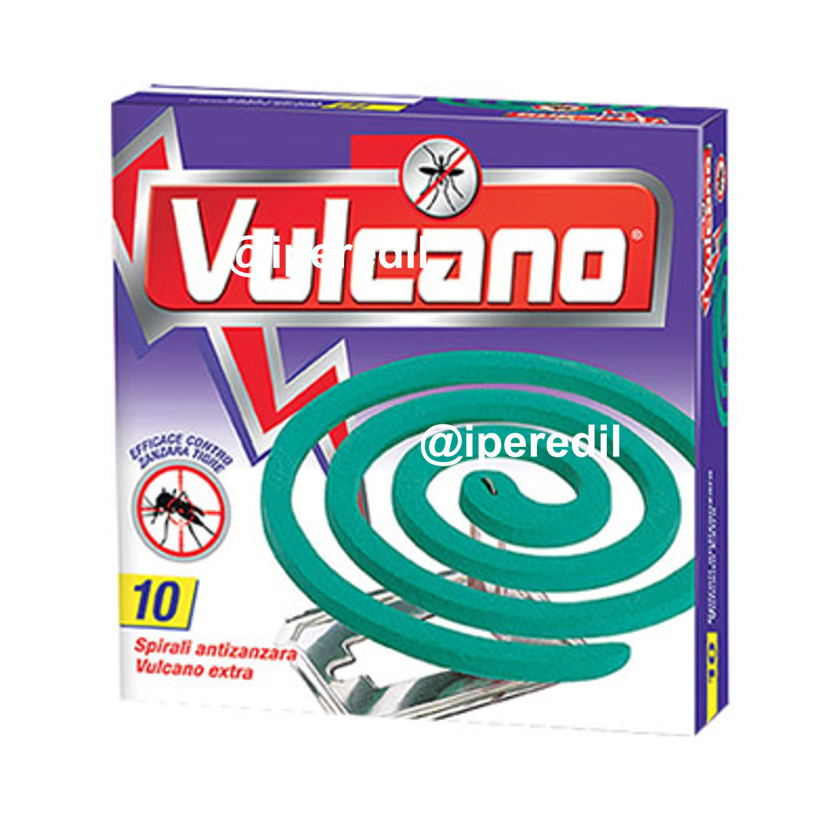 SPIRALE ANTI ZANZARE VULCANO CF=PZ 10