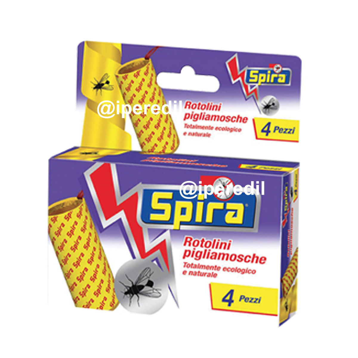 TRAPPOLA MOSCHE SPIRA MONOUSO CF=PZ 4