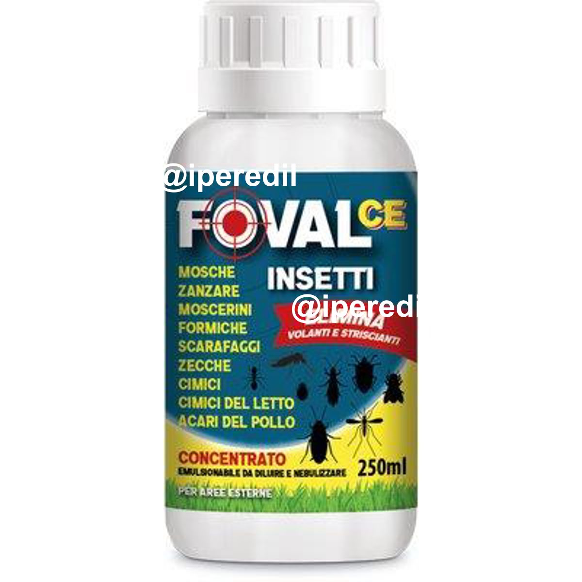 INSETTICIDA VOLANTI STRISCIANTI FOVAL CE KOLLANT ML 250