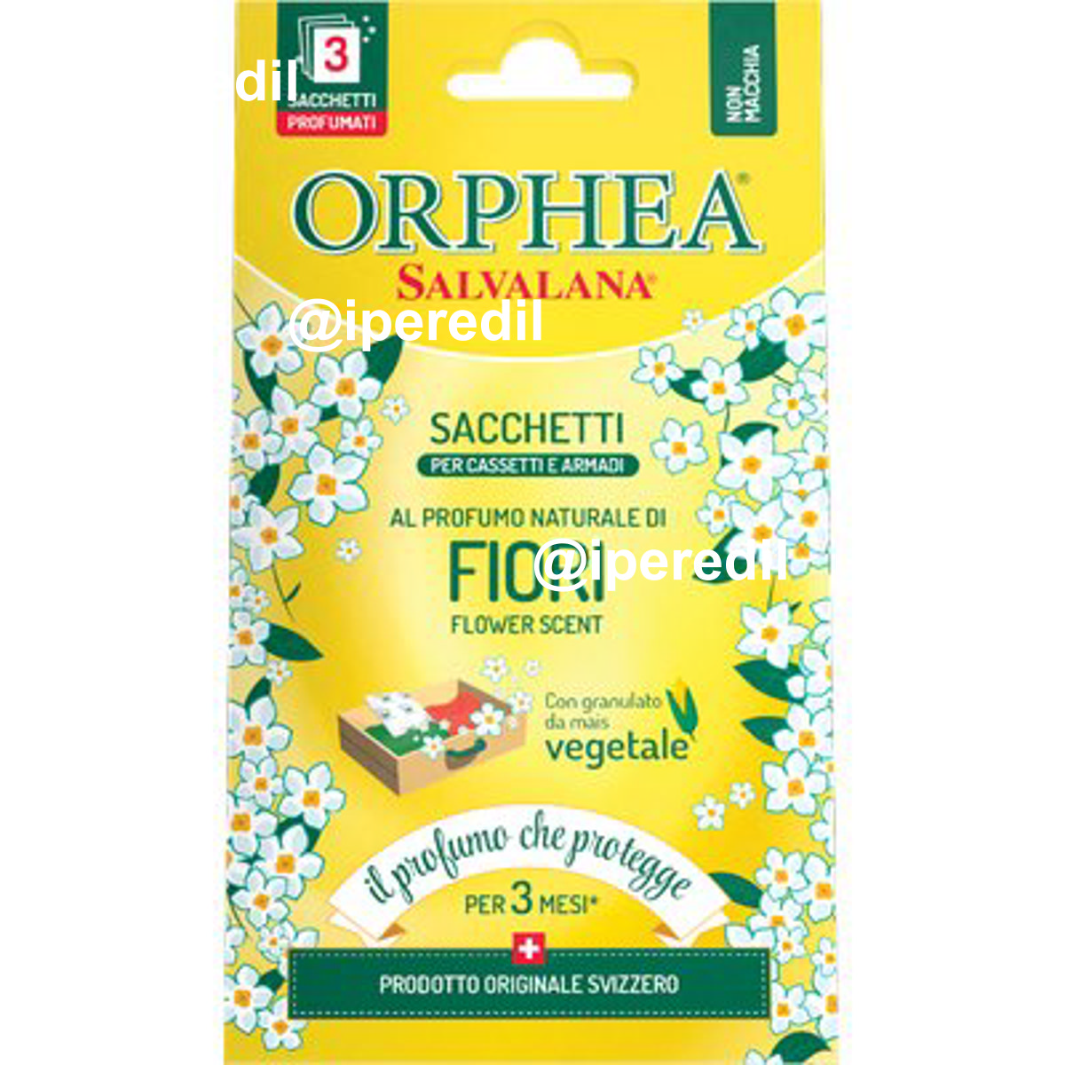 ANTITARME SALVALANA CASSETTI ARMADI ORPHEA FIORI CF=PZ 3