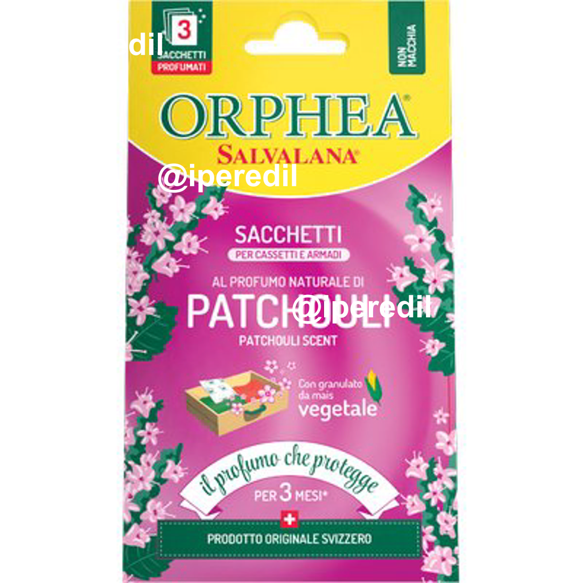 ANTITARME SALVALANA CASSETTI ARMADI ORPHEA PATCHOULI CF=PZ 3