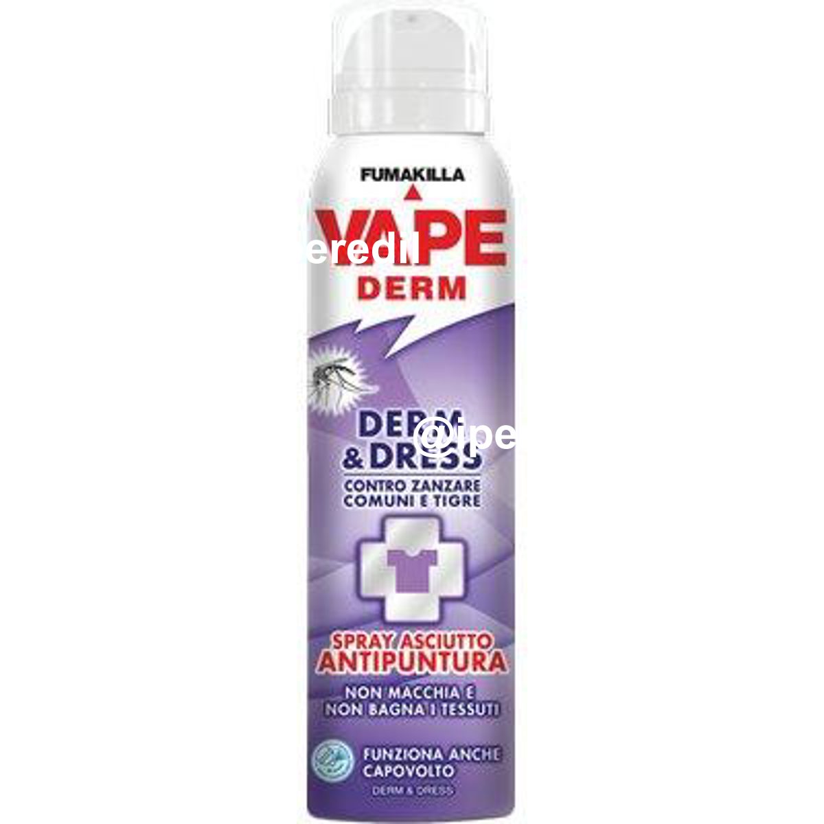 REPELLENTE INSETTI VAPE DERM E DRESS SPRAY SECCO ML 100