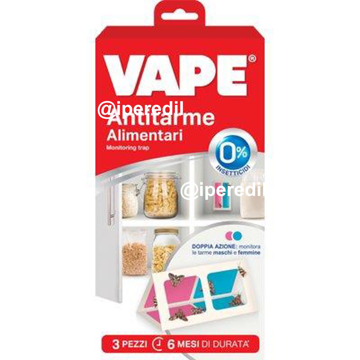 ANTITARME ALIMENTARE ASTUCCIO VAPE CF=PZ 3 - 01790812
