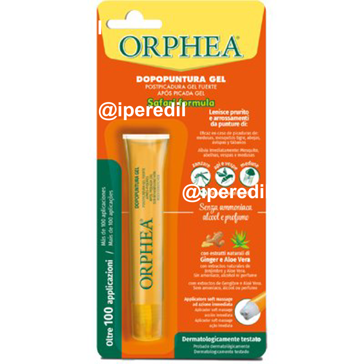 DOPO PUNTURA SAFARI FORMULA ORPHEA GEL ML 10