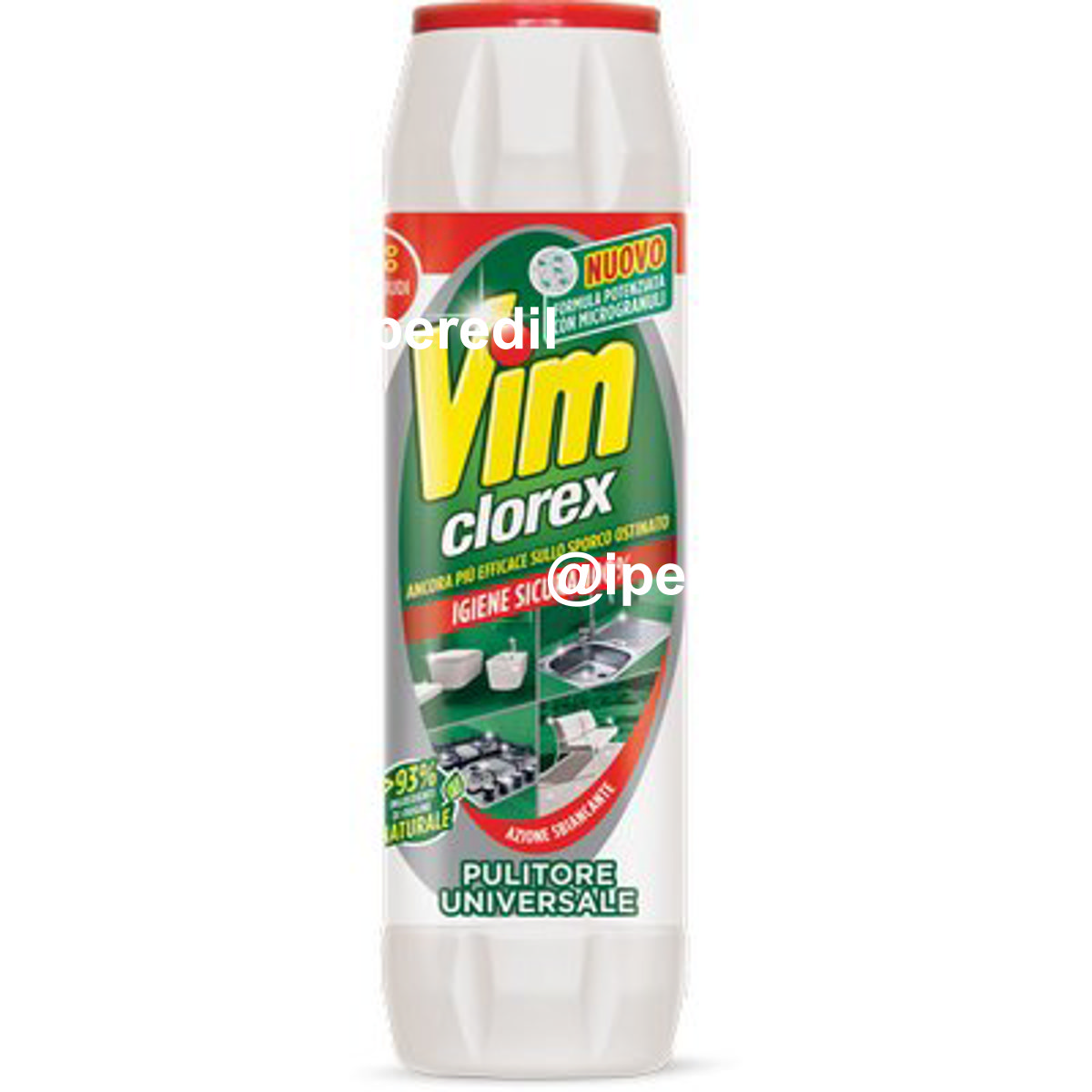 PULITORE UNIVERSALE VIM CLOREX POLVERE GR 750 - 01790898
