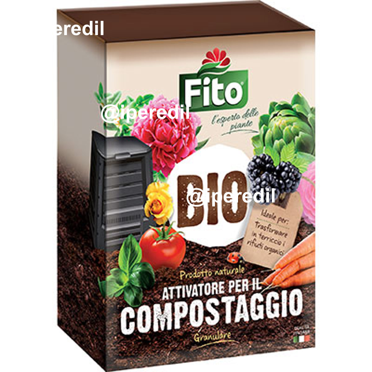 ATTIVATORE COMPOSTAGGIO BIOCOMPOST FITO KG 2