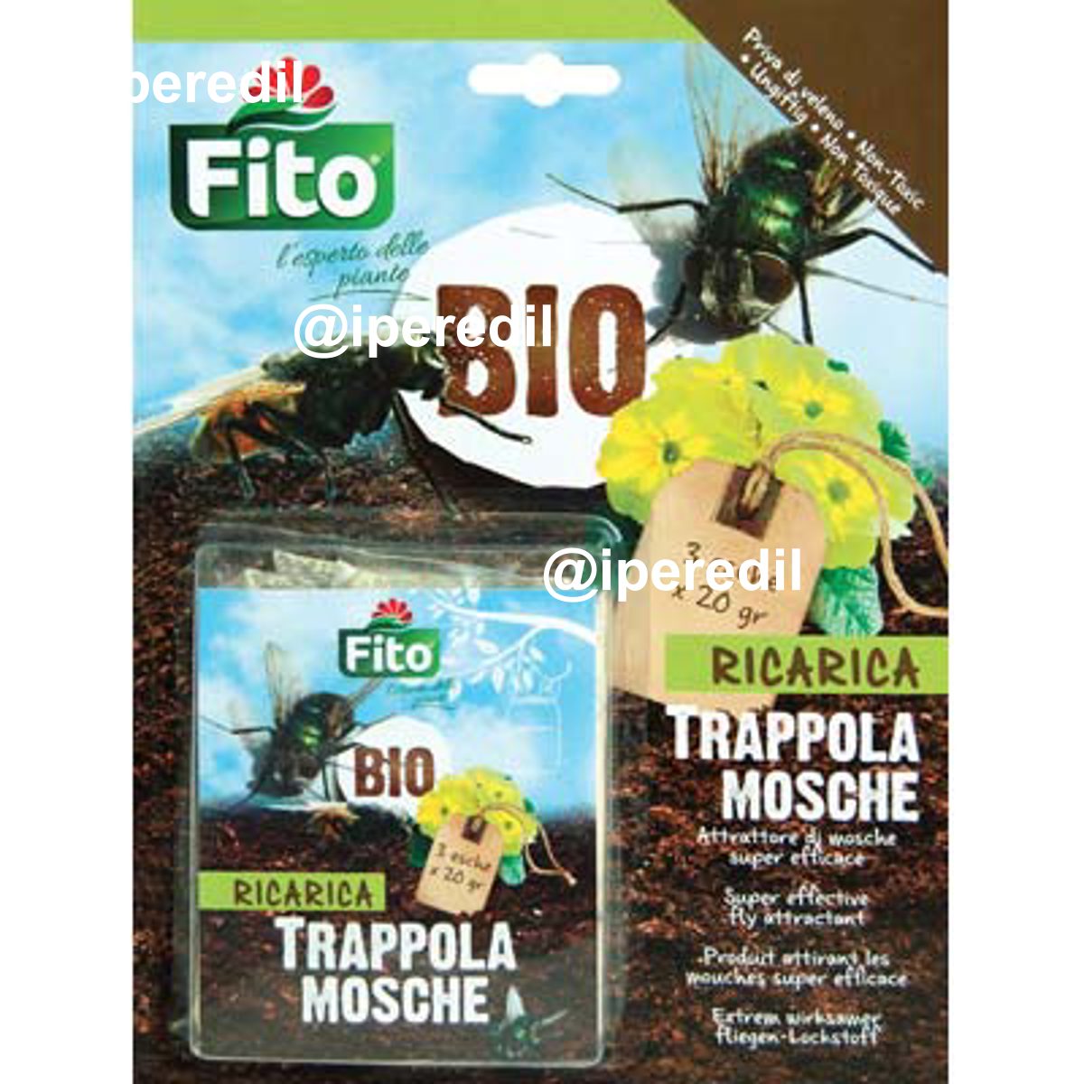 ESCA TRAPPOLA INSETTI FITO CF=PZ 3XGR 20 - 01791071