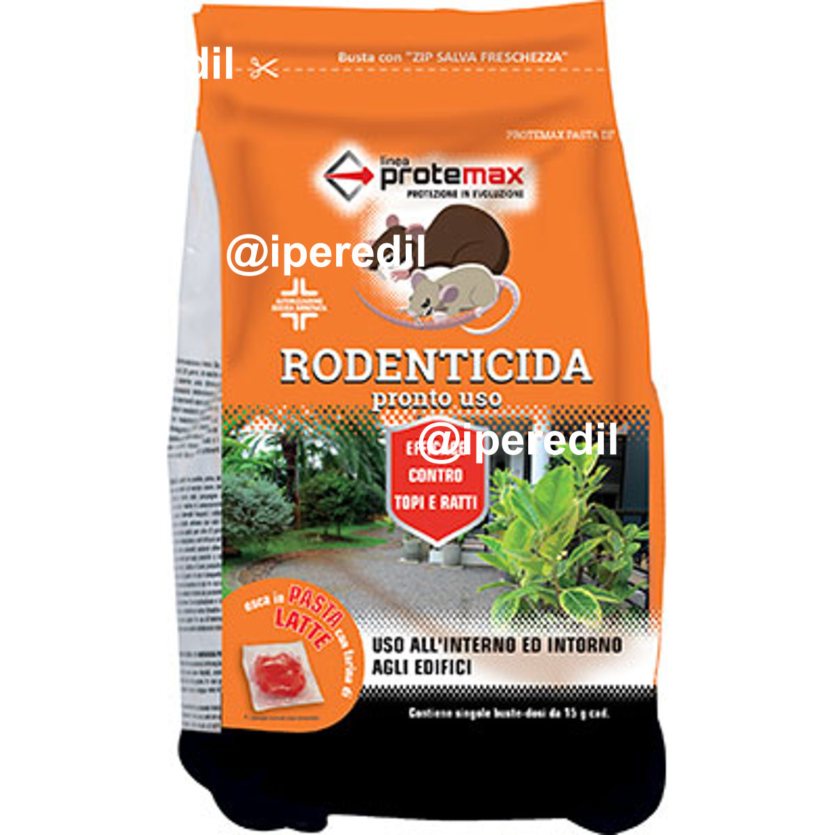 TOPICIDA PASTA DF PROTEMAX ROSSA GR 1530
