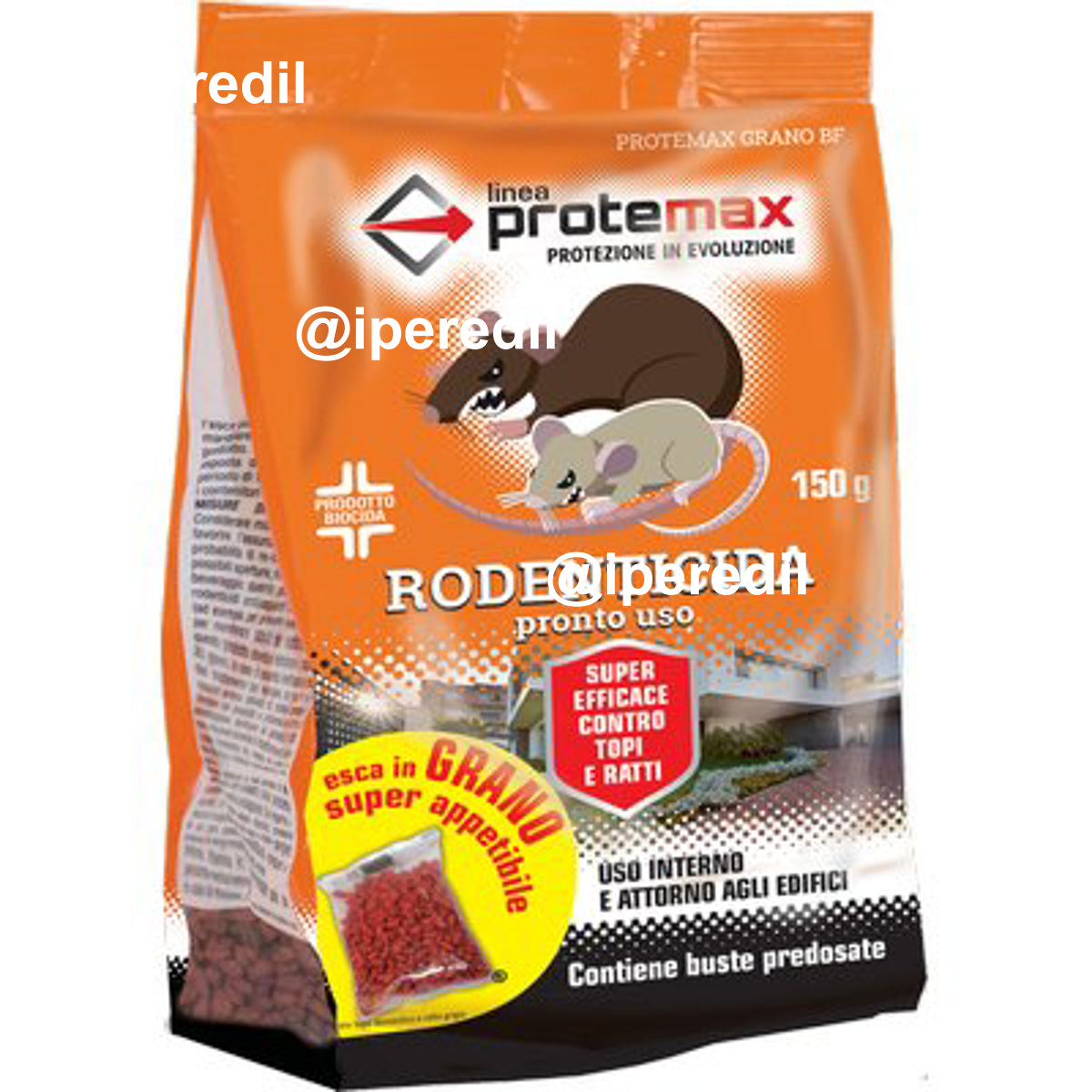 TOPICIDA GRANAGLIA BF PROTEMAX ROSSA GR 150