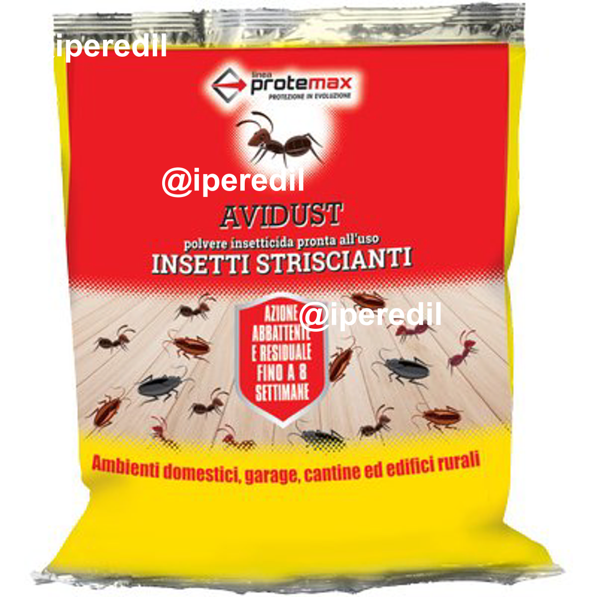 INSETTICIDA STRISCIANTI AVIDUST PROTEMAX POLVERE GR 1000