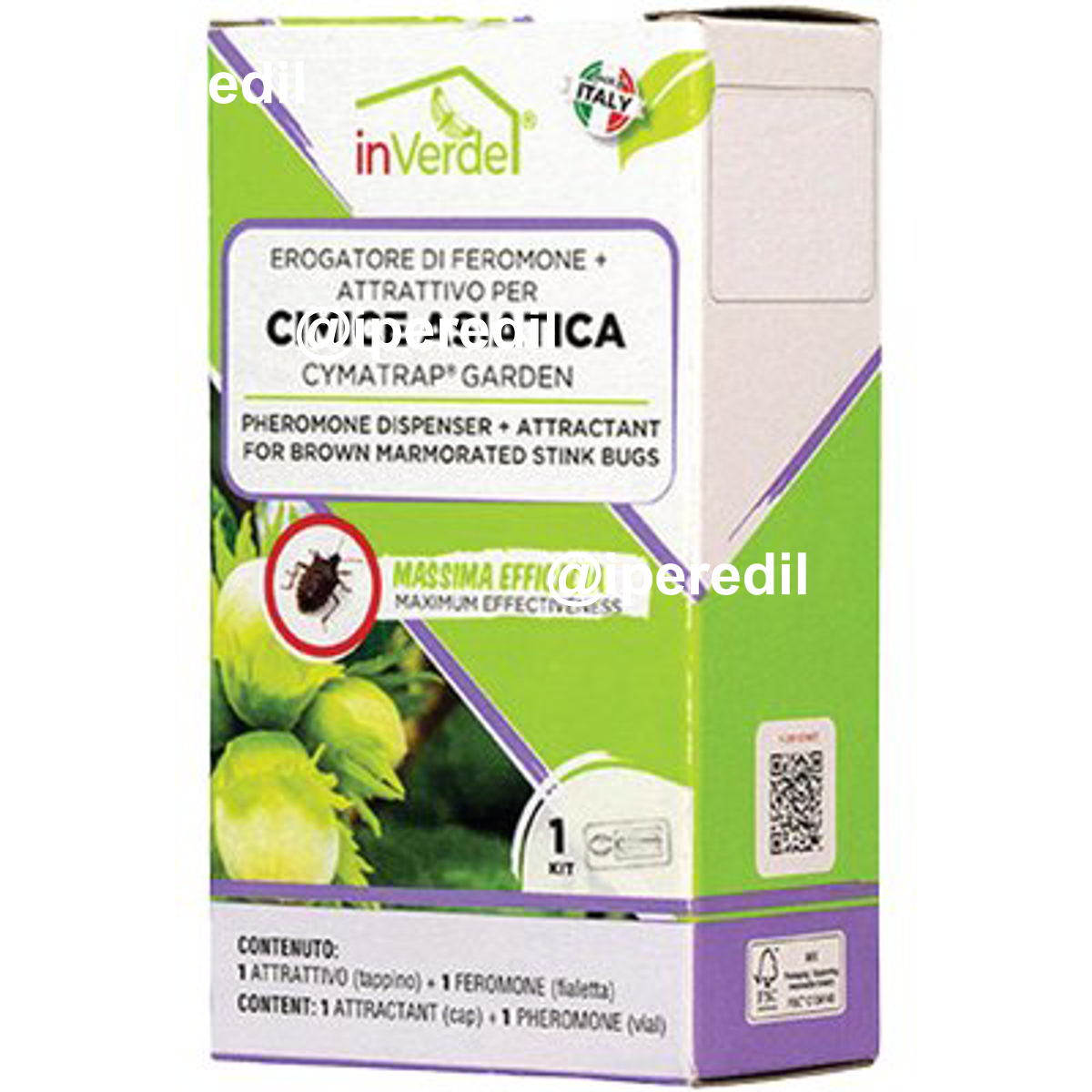 ESCA TRAPPOLA CIMICI ASIATICHE INVERDE FERORMONE + ATTRATTIVO