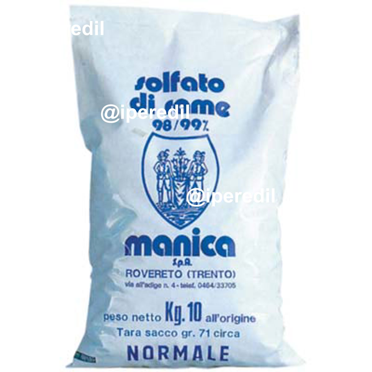 SOLFATO RAME MANICA CF=KG 25