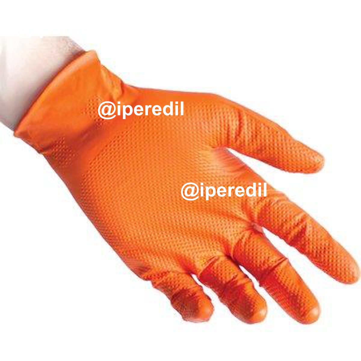 GUANTO NITRILE MONOUSO ARANCIO N85 REFLEXX GR 8,4 AQL 1,5 SENZA POLVERE CF=PZ 50 M - 01832012