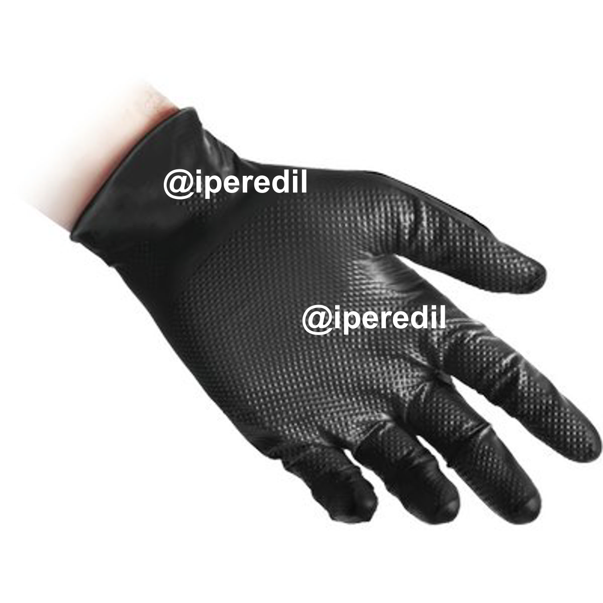 GUANTO NITRILE MONOUSO NERO N85 REFLEXX GR 8,4 AQL 1,5 SENZA POLVERE CF=PZ 50 M - 01832017