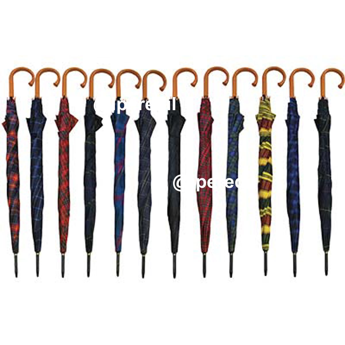 OMBRELLO PIOGGIA GOLF SCOZZESE PL/METALLO 8 STECCHE AUTOMATICO CM 134