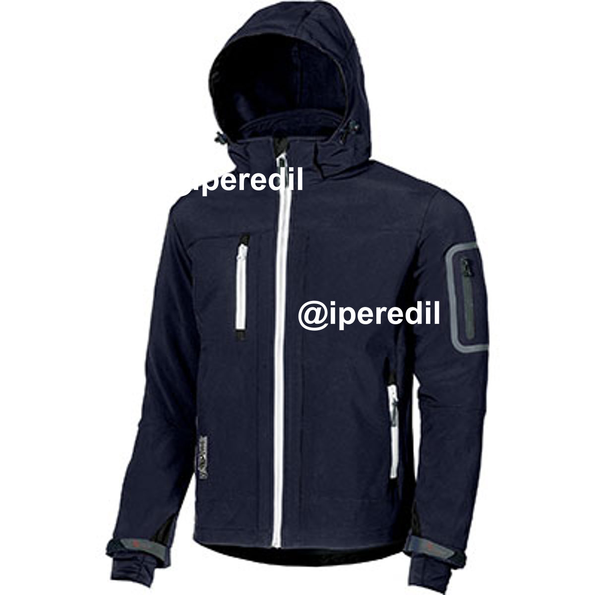 GIUBBOTTO SOFT SHELL METROPOLIS U-POWER BLUE XXL