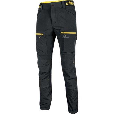 PANTALONE SLIM FIT HORIZON U-POWER BLACK CARBON XL