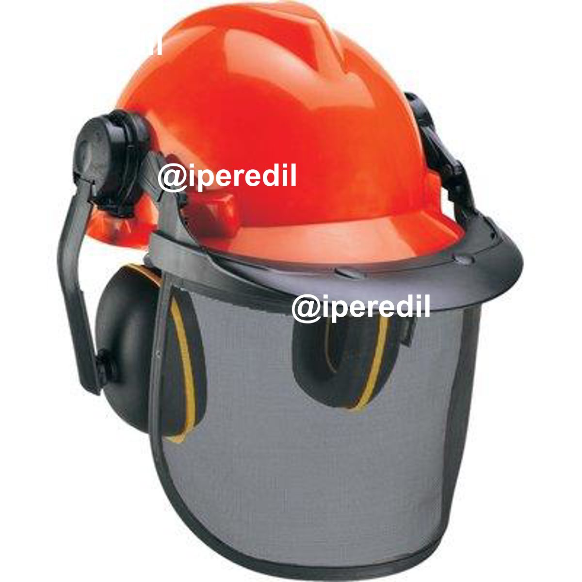 VISIERA RETE METALLO + ELMETTO + CUFFIA EINHELL H.CM 19