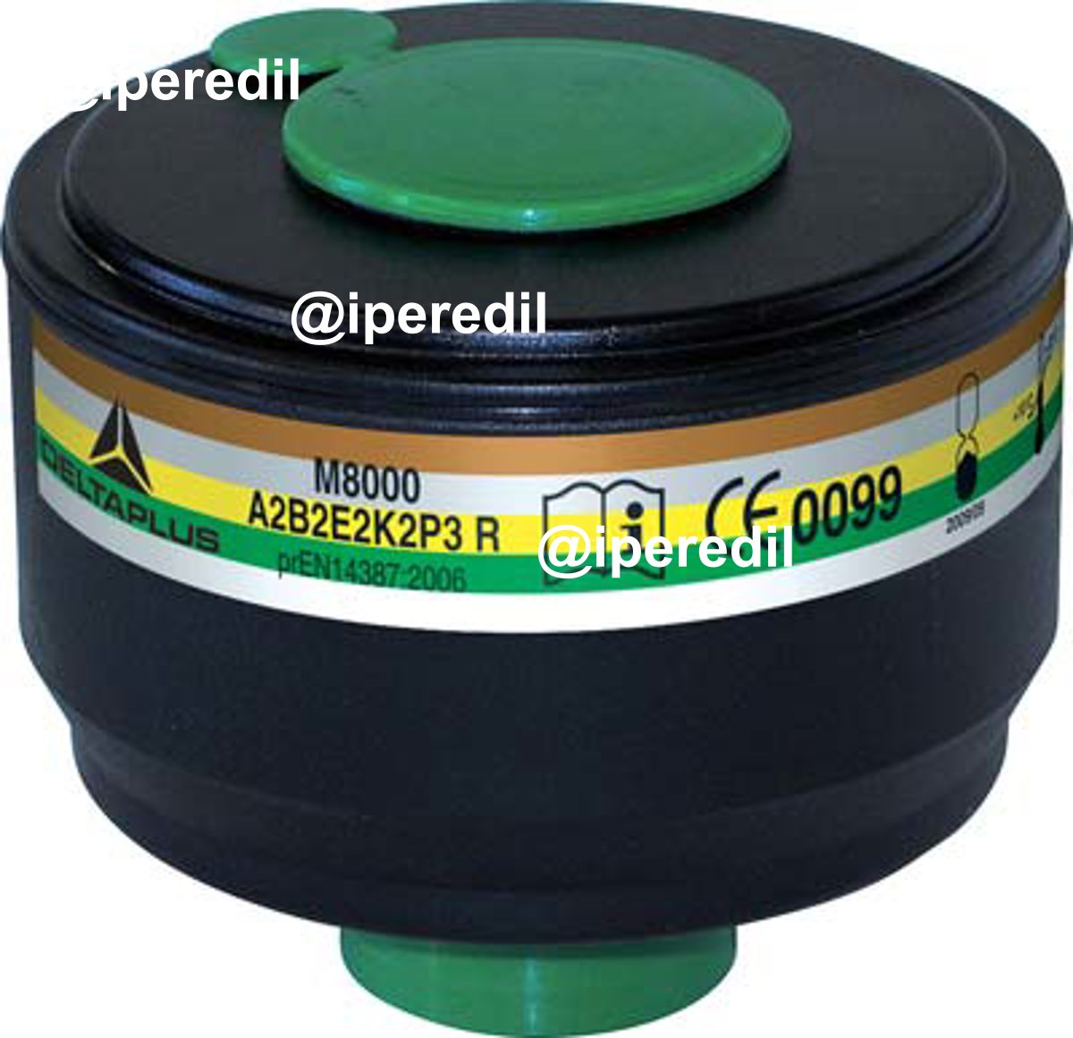 FILTRO X RESPIRATORE A MASCHERA SELECTA SEKUR A2 B2 E2 K2 P3 R D BIOSTOP