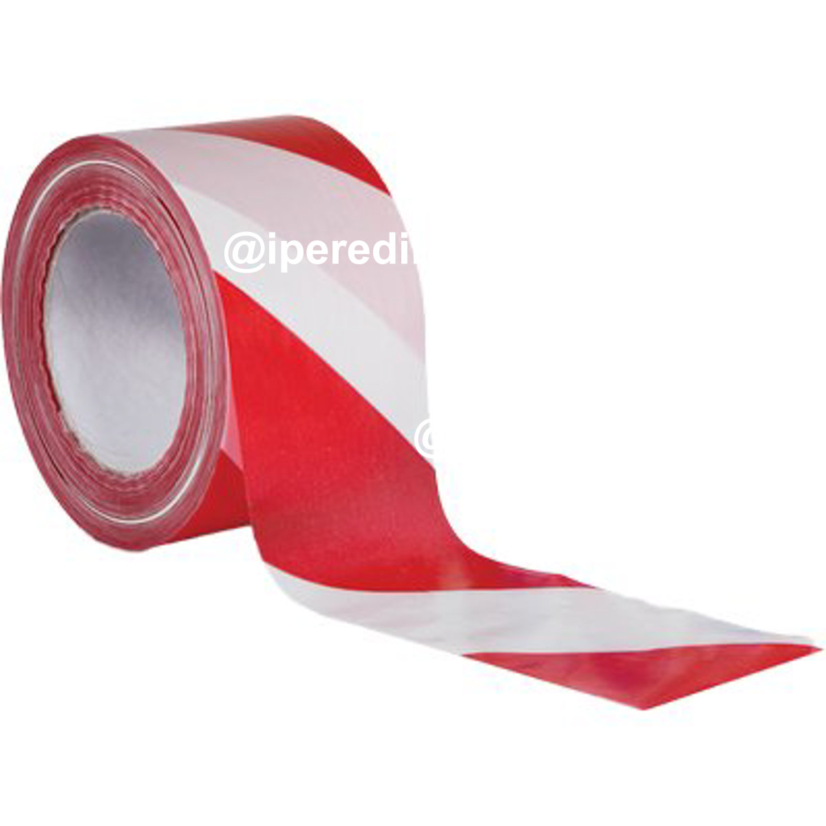 NASTRO SEGNALETICO BIANCO/ROSSO H.MM 70 ML 200