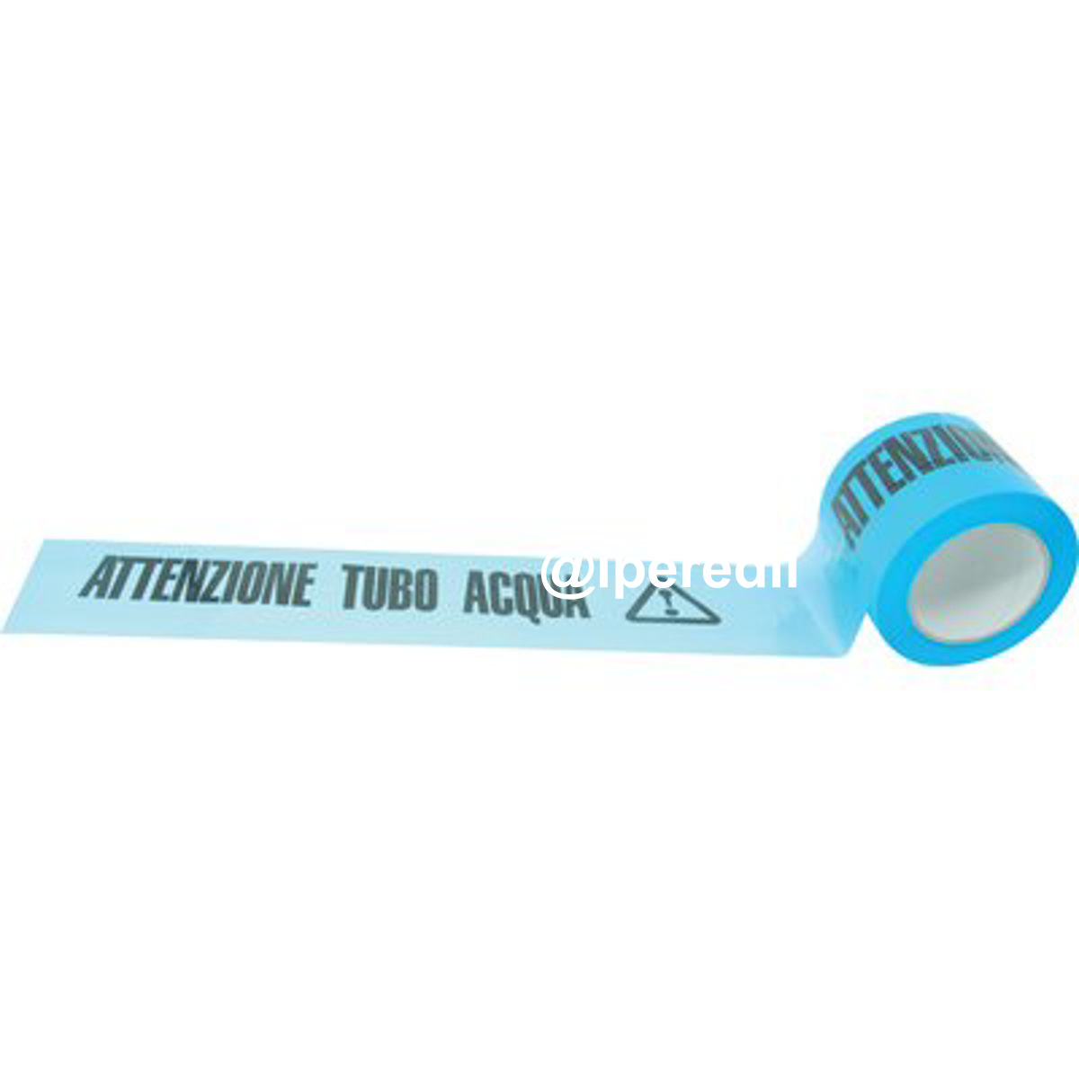 NASTRO SEGNALETICO ATTENZIONE TUBO ACQUA H.MM 100 ML 200