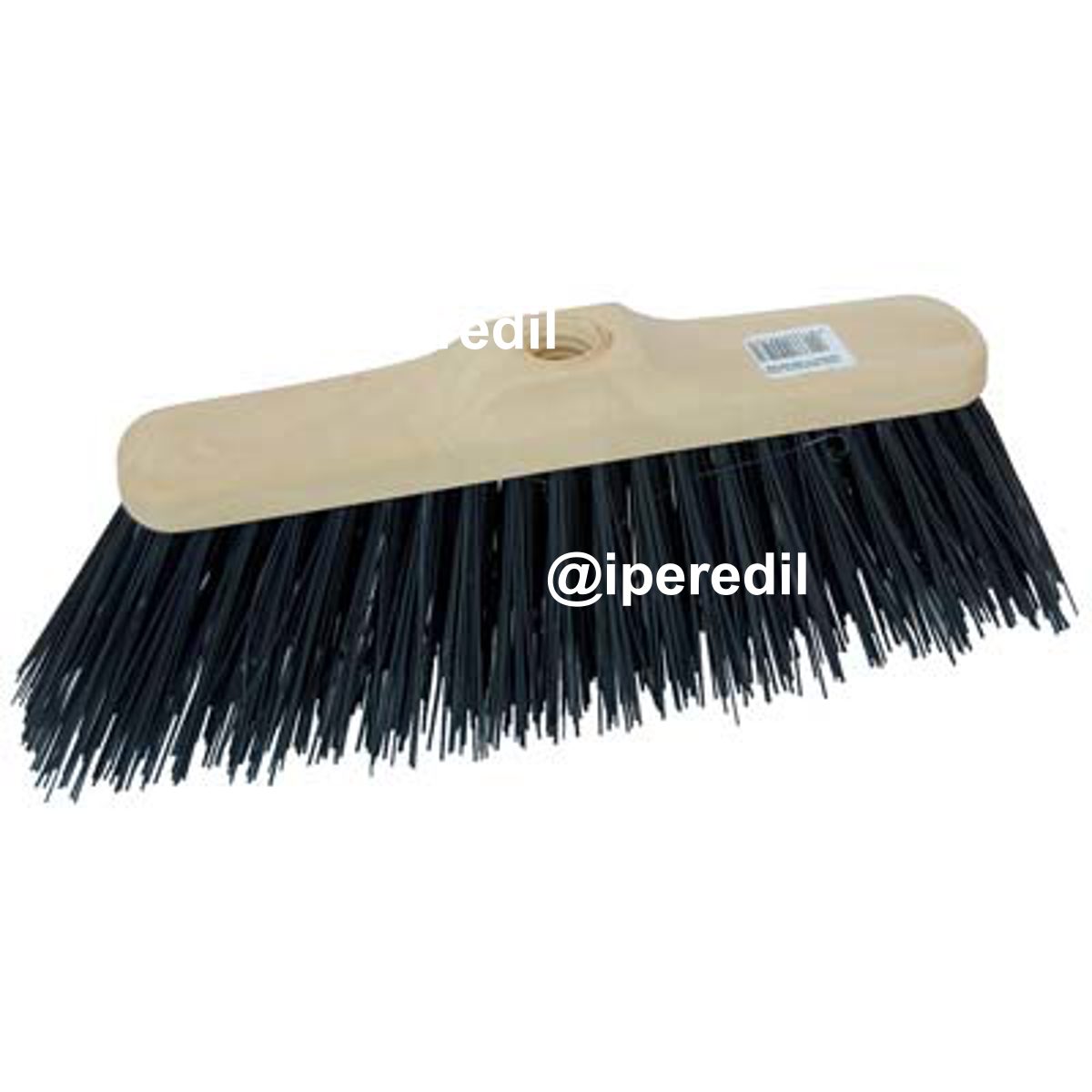 SCOPA INDUSTRIALE FORTE DORSO PLT SETOLA MORBIDA CM 33 FILETTO ITALIA