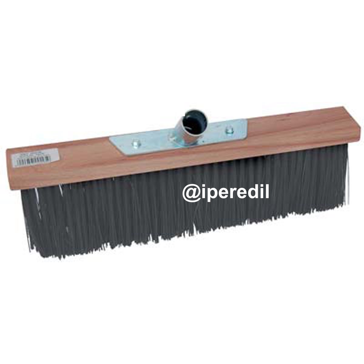 SCOPA INDUSTRIALE FIBRA DURA DORSO LEGNO SETOLA DURA CM 40 F.MM 26
