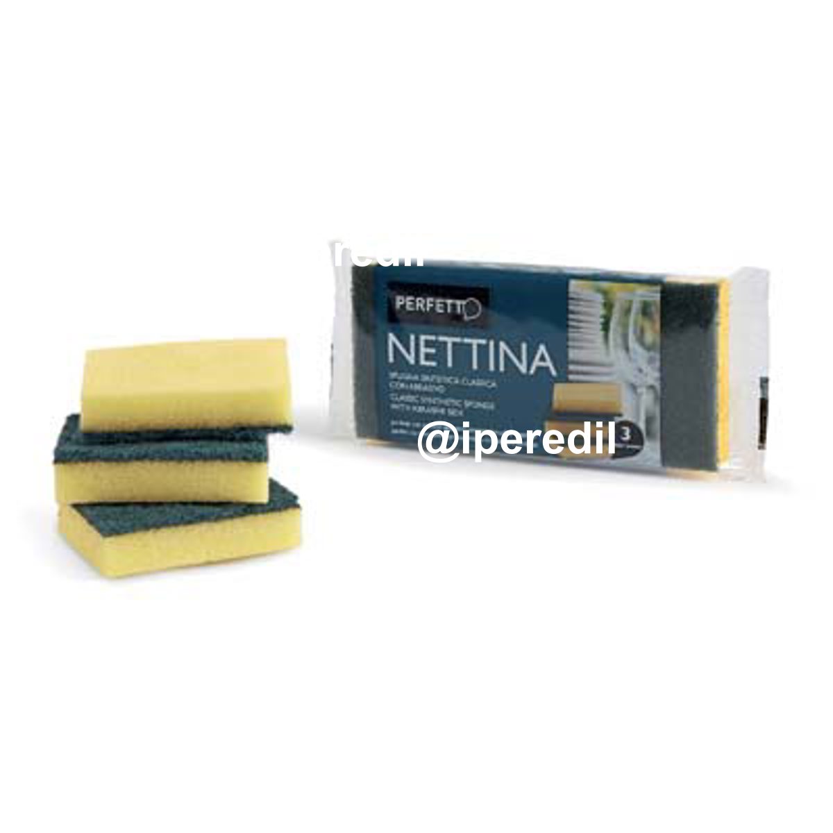 SPUGNA ABRASIVA NETTINA PERFETTO CF=PZ 3