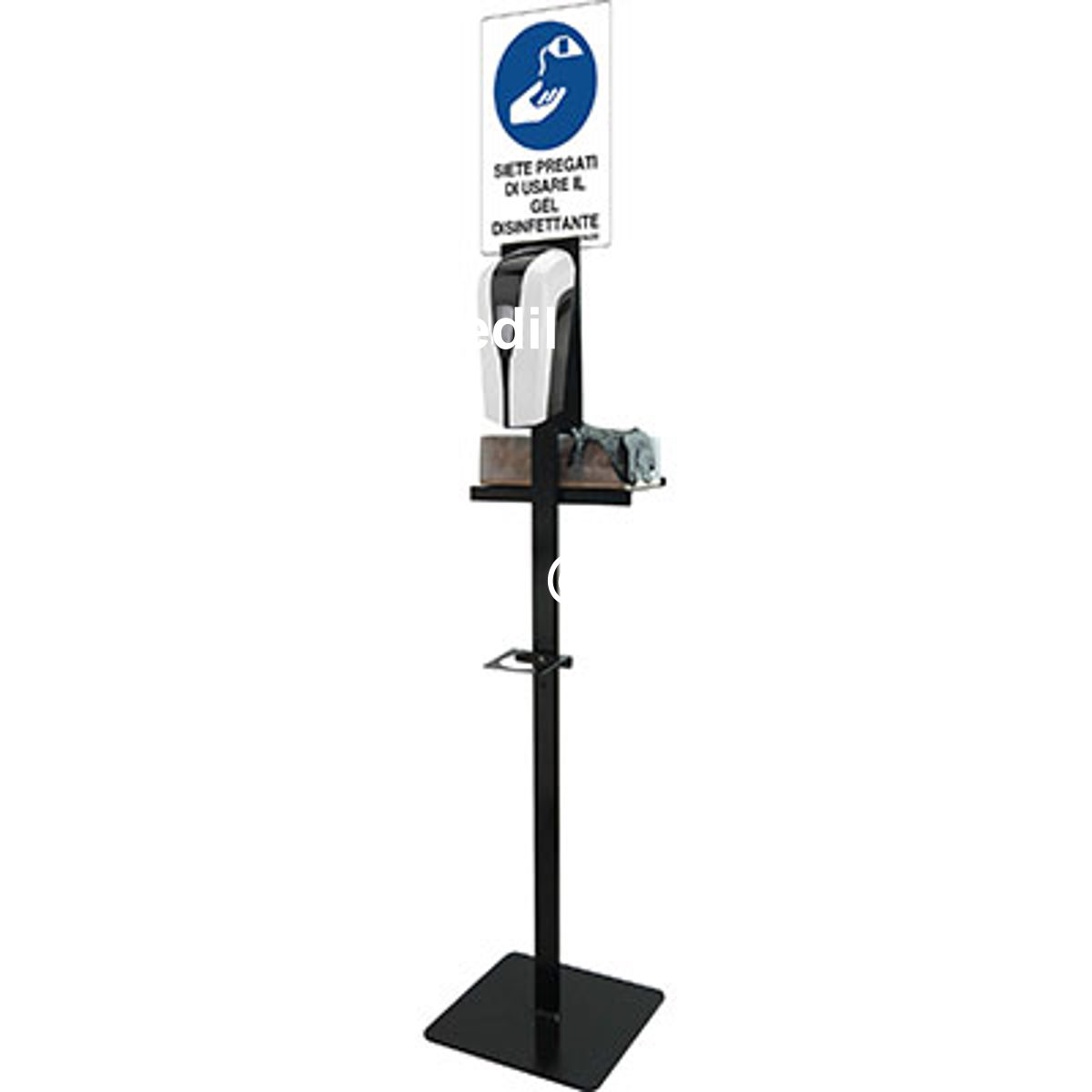 PIANTANA PORTA DOSATORE AUTOMATICO SQUIZZY ACC VERN CM 30X30 H.CM 150