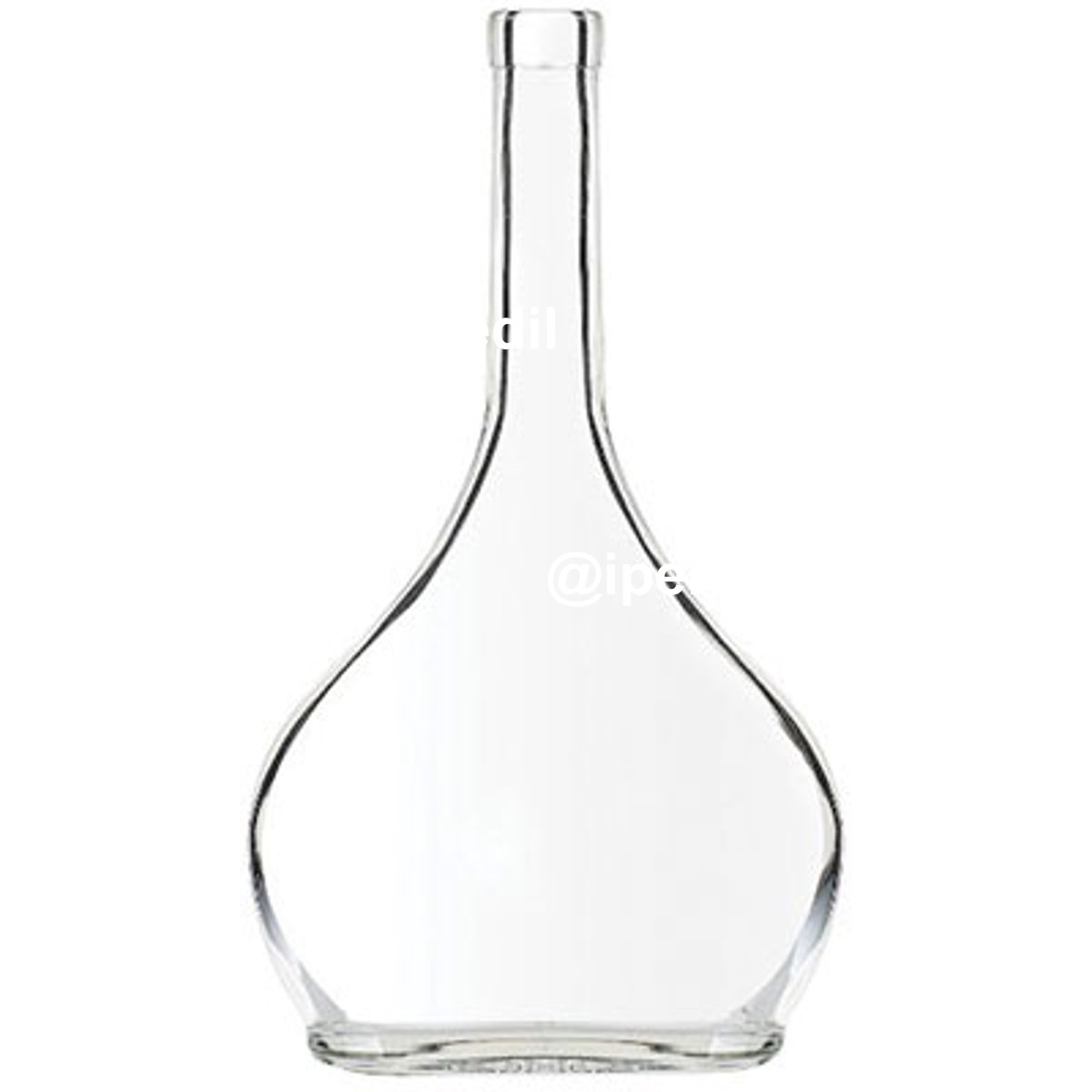 BOTTIGLIA DISTILLATI EVA LISCIA VETRO TRASP LT 0,50