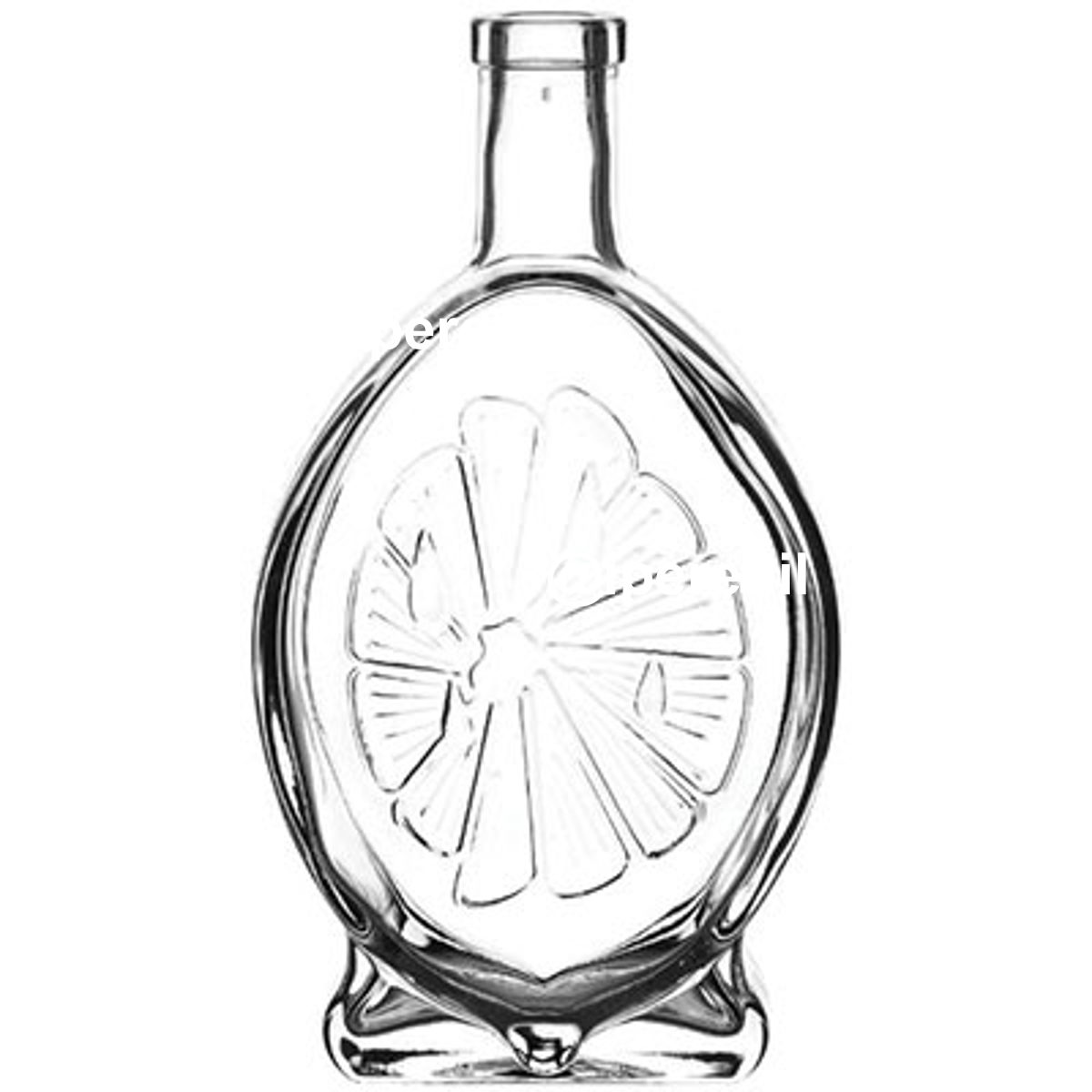 BOTTIGLIA DISTILLATI LIMONE VETRO TRASP LT 0,50