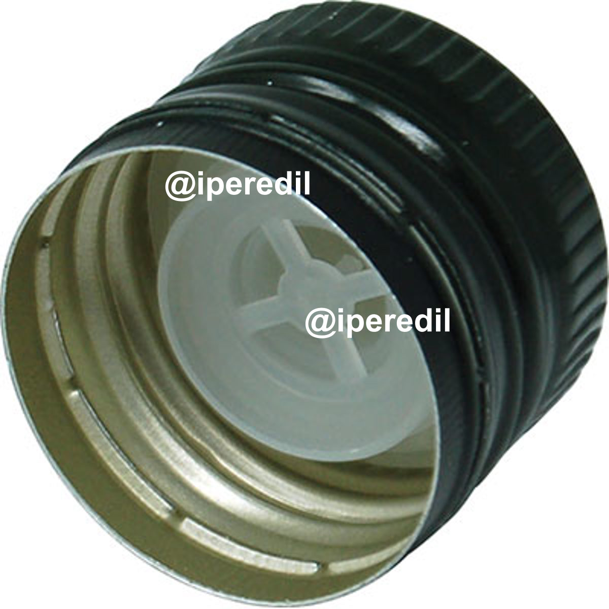TAPPO A VITE + SALVAGOCCIA ACCIAIO/PLASTICA MM 31,5 - 02132656