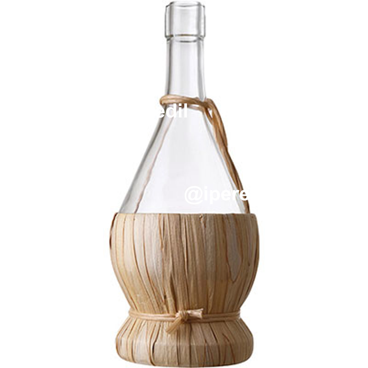 FIASCO + GUSCIO VETRO/PAGLIA LT 0,50