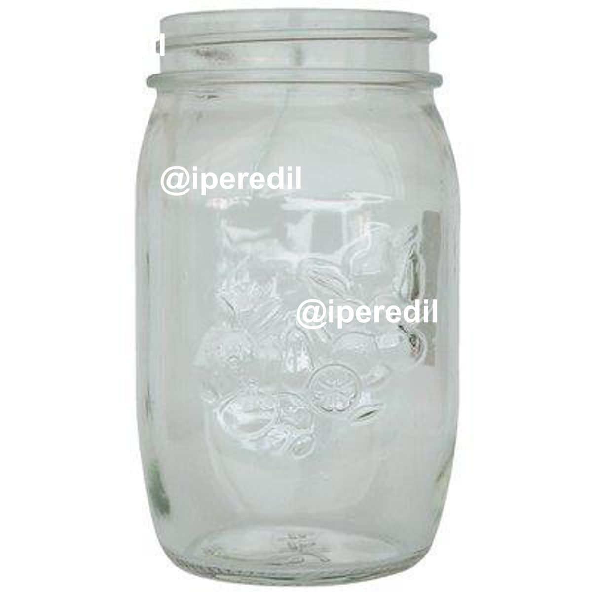 VASO VETRO FIOCCO SOLE MM 86 ML 1000