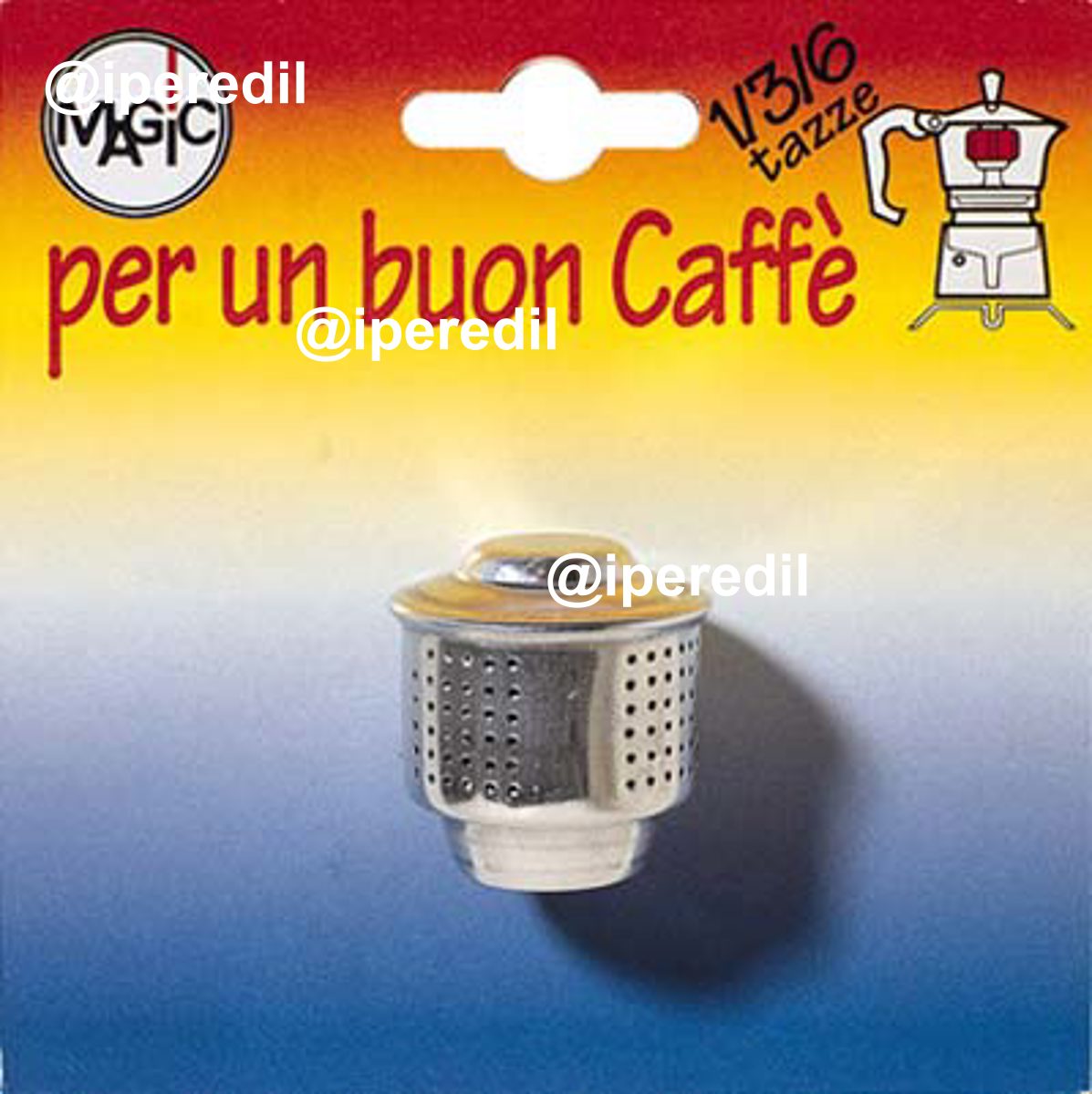 PARASPRUZZI MOKA ALLUMINIO