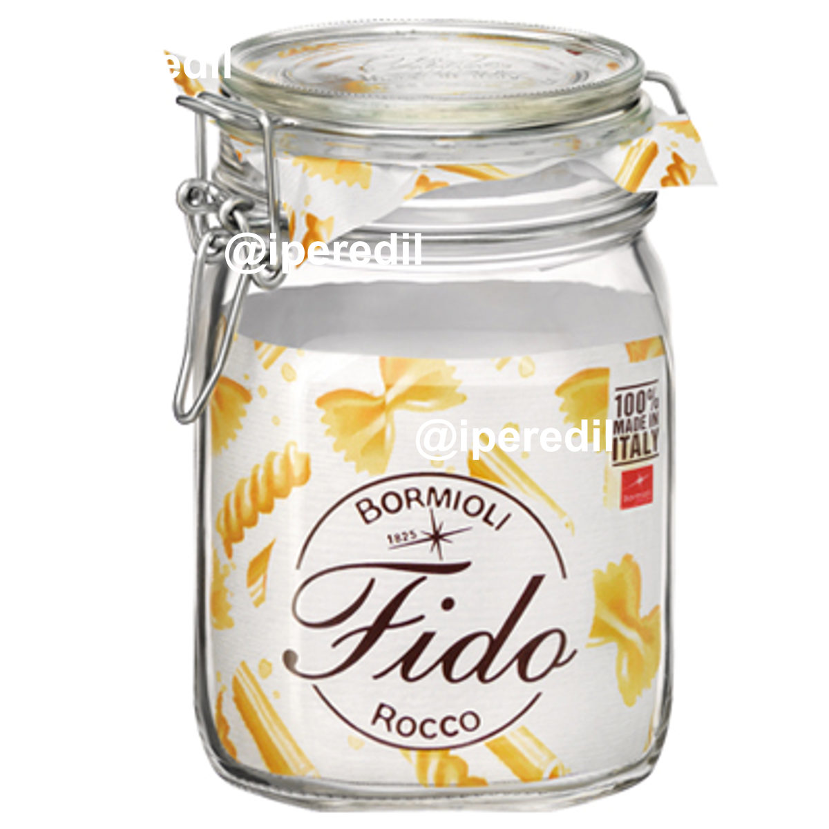VASO VETRO FIDO BORMIOLI ML 1500