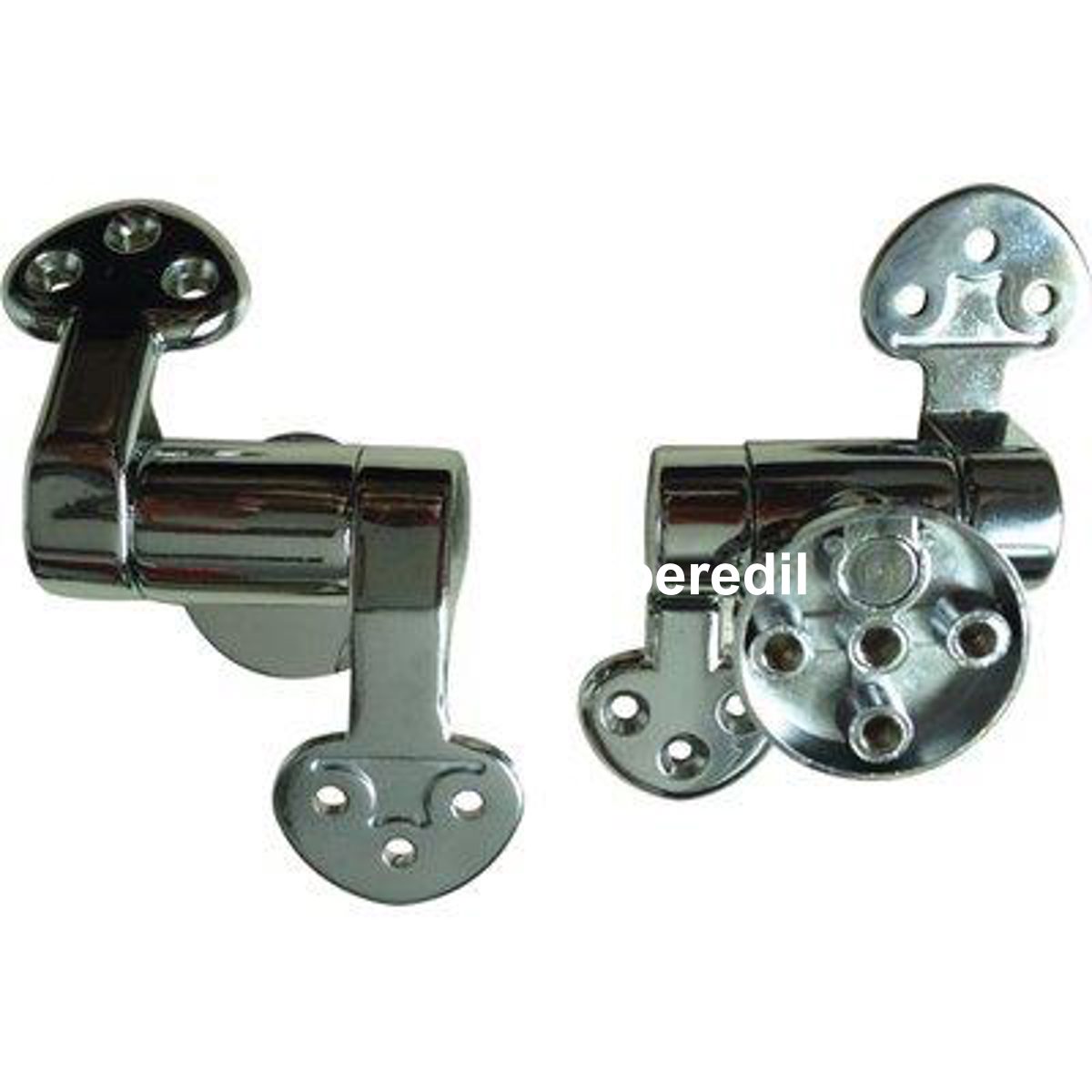 CERNIERE SEDILE WC SLOW CLOSE DOMUS ZAMA CROMATA CF=PZ 2