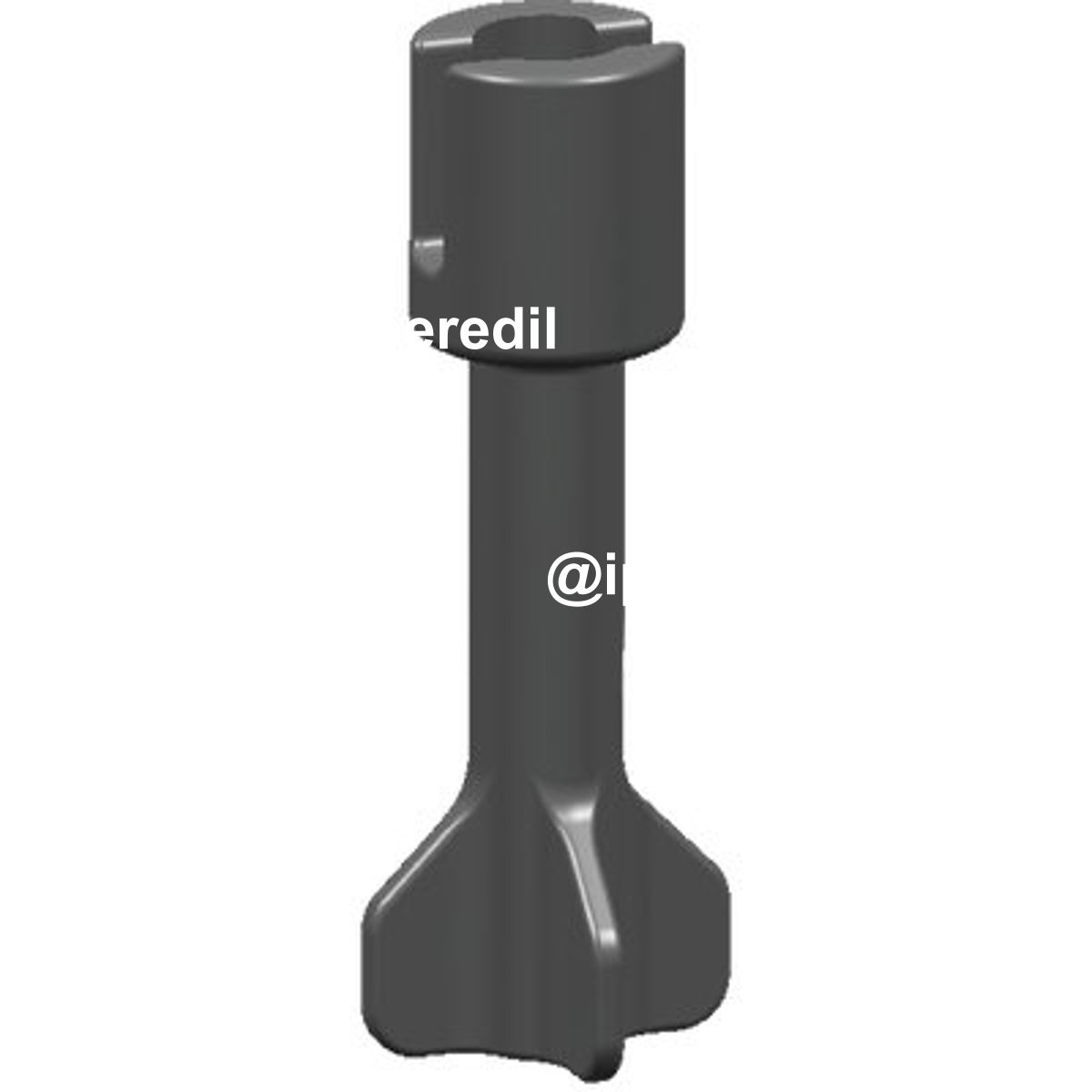 CHIAVE CERNIERA SEDILE WC UNIVERSALE NERO PLT