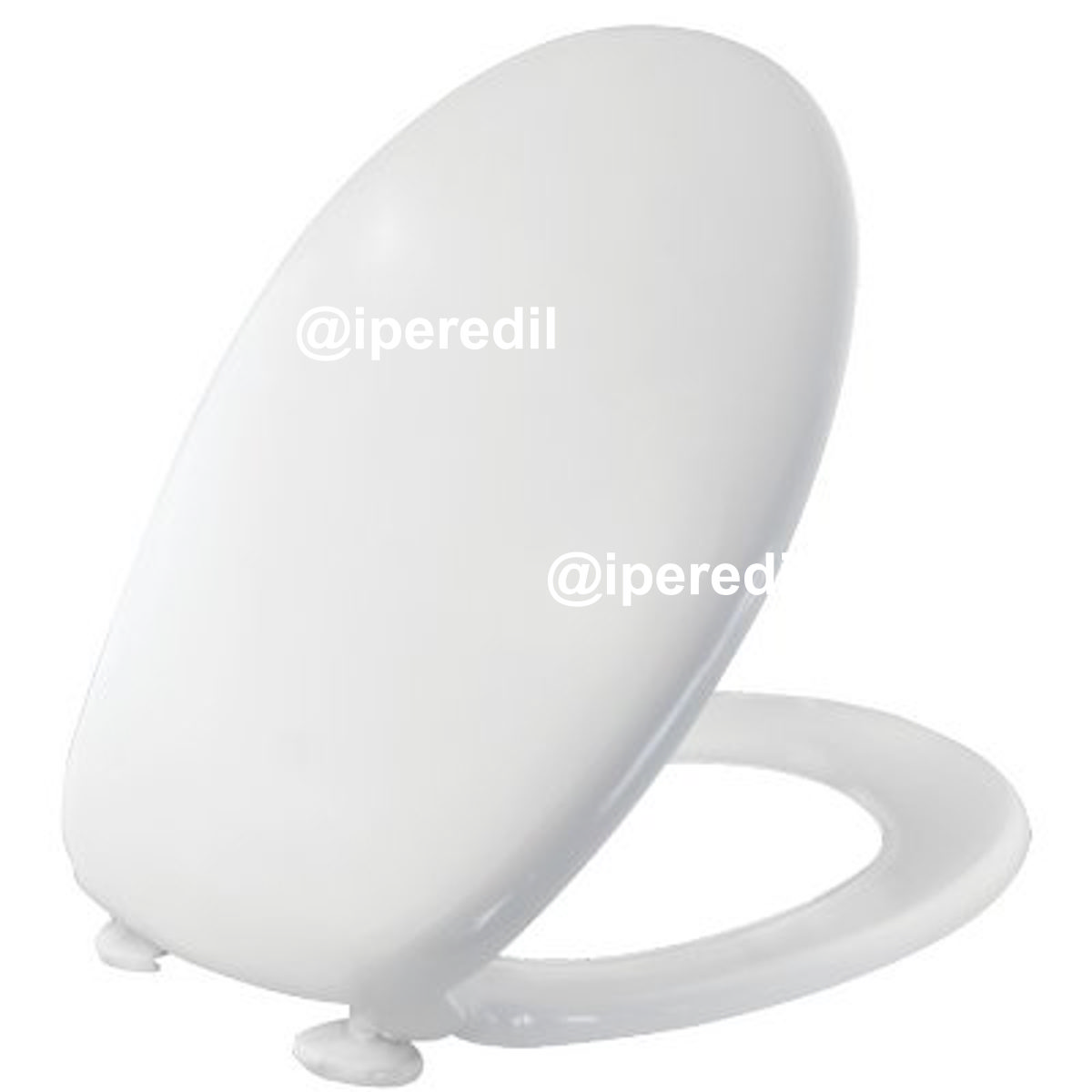 SEDILE WC SESTRIERE SANIPLAST TERMOPLASTICA BIANCO CM 37,5X45,7