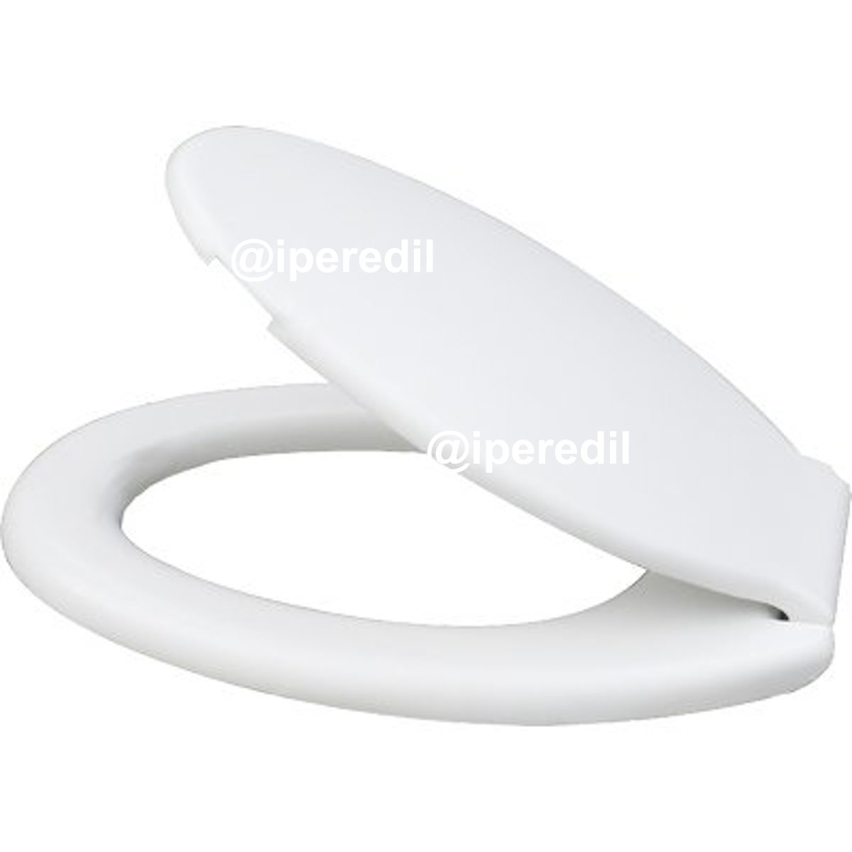 SEDILE WC TERMOPLASTICA BIANCO CM 37X47,5