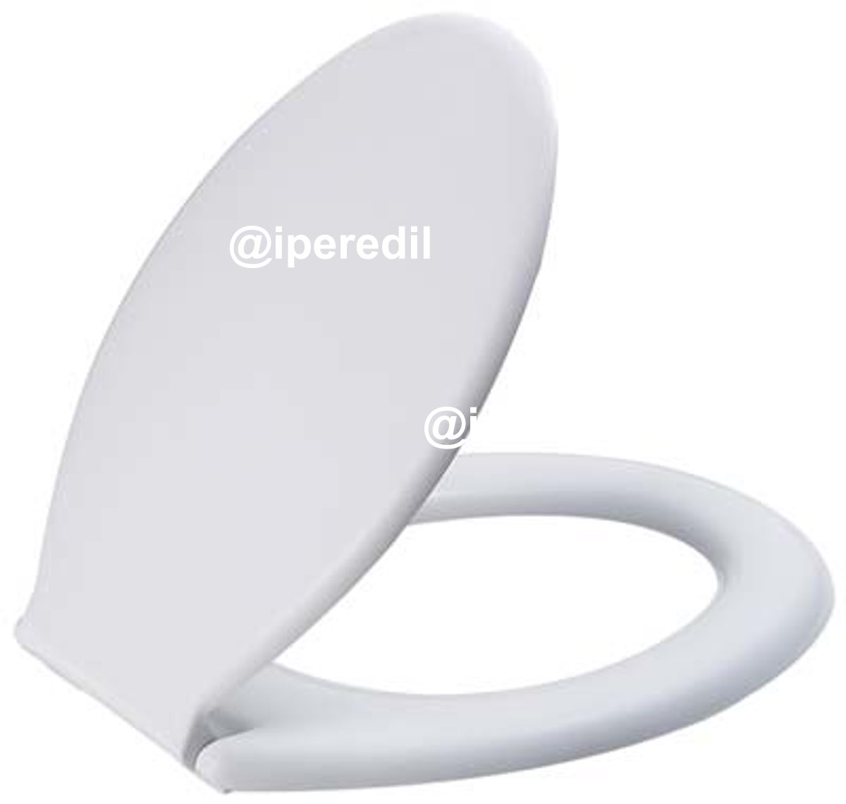 SEDILE WC Z2 SANIPLAST TERMOINDURENTE BIANCO CM 37,2X46
